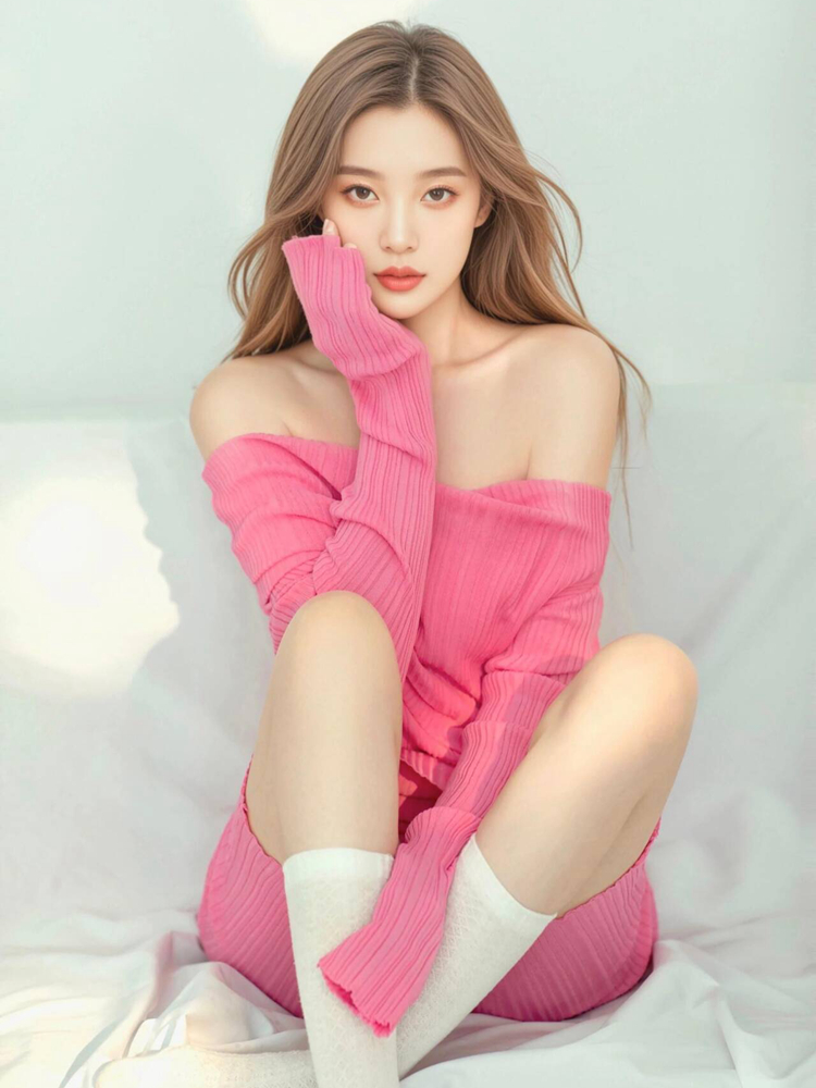 Photography Lighting Studio - 2026 New Pink Sweet Girl Artistic