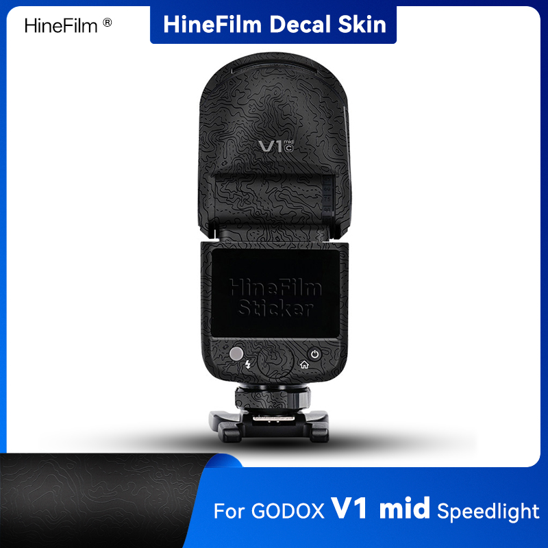 Godox Speedlite Flash - Hinefilm Skin for Godox v1mid Camera