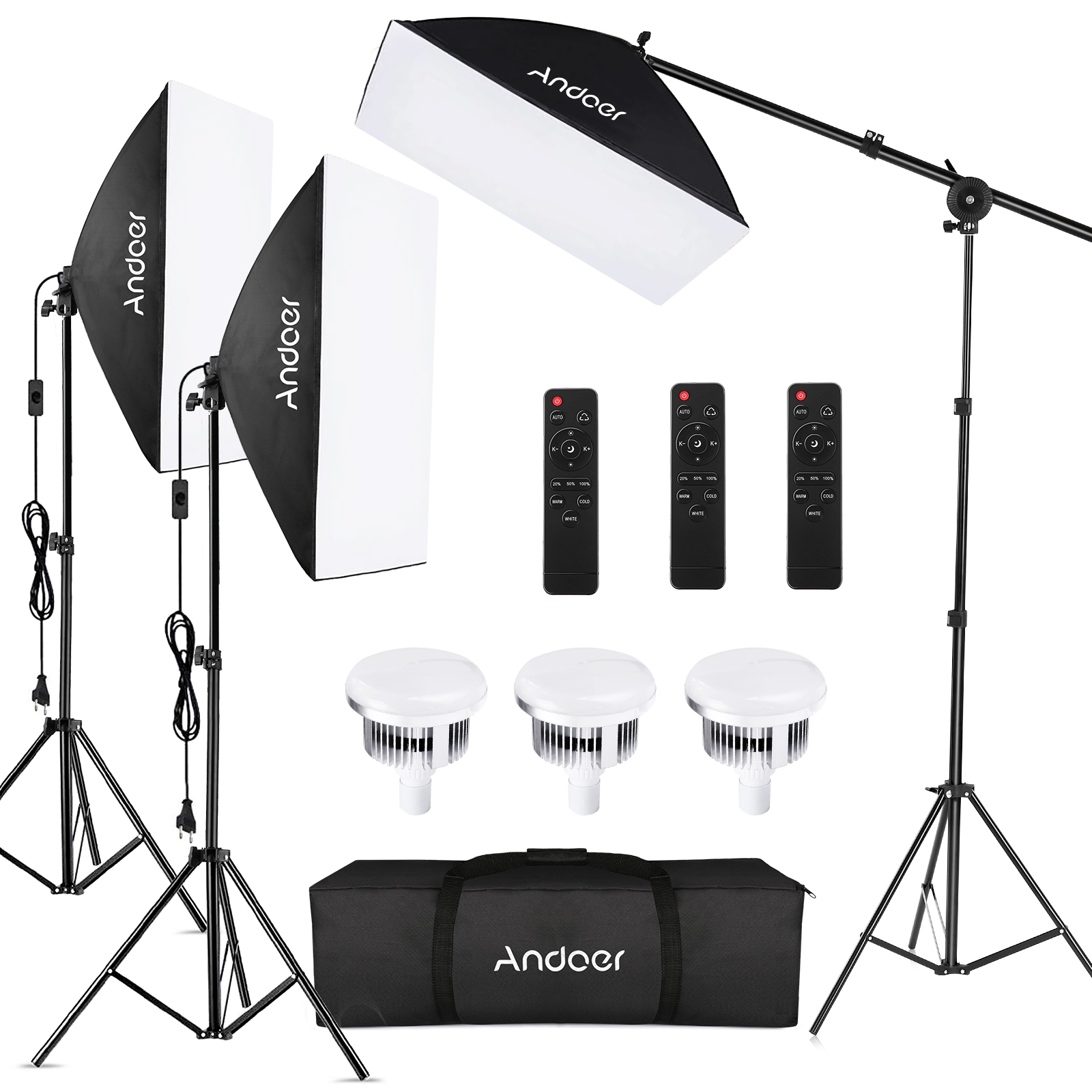 Photography Lighting Kit - Andoer Studio Photography Light Kit Softbox