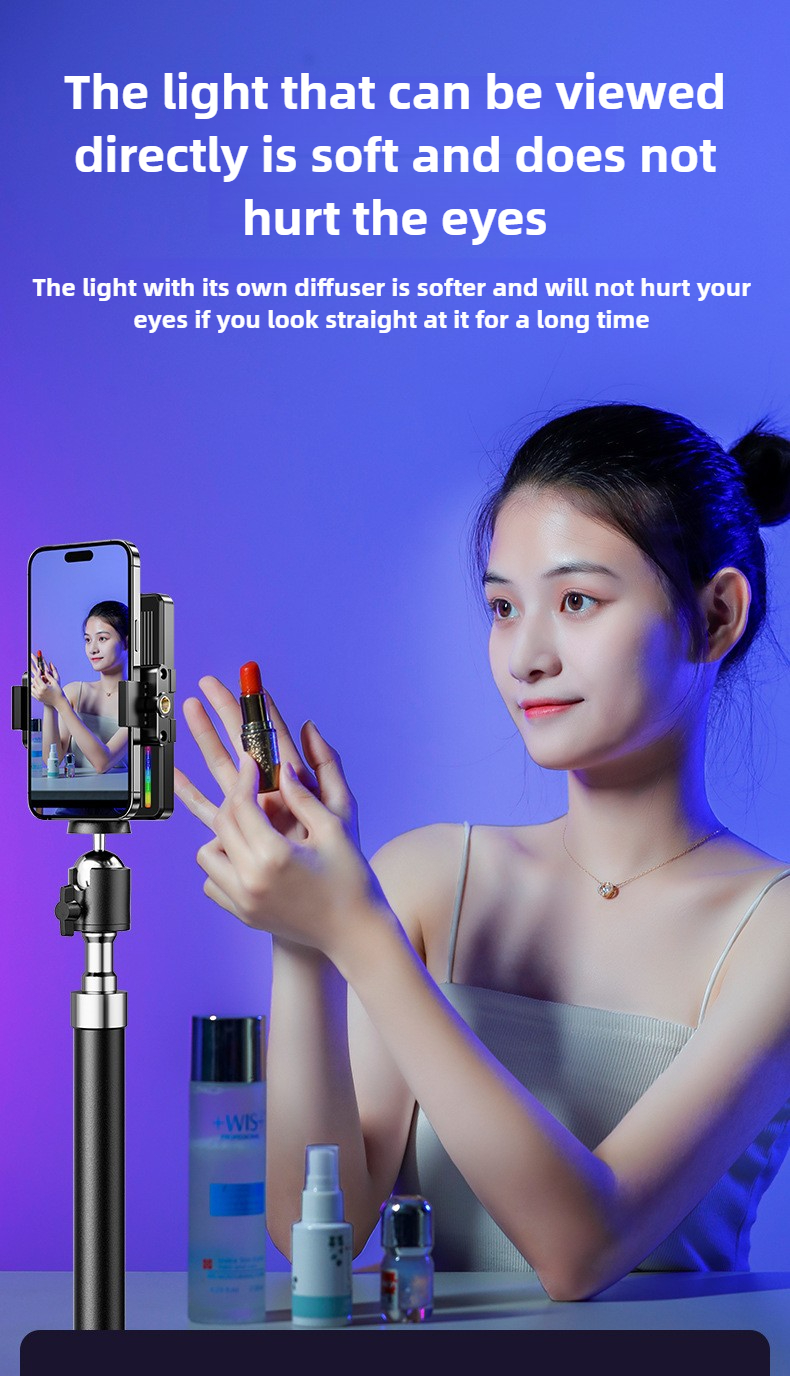 Lighting In Photography Studio - RGB Phone/Photography Selfie Fill Light Portable