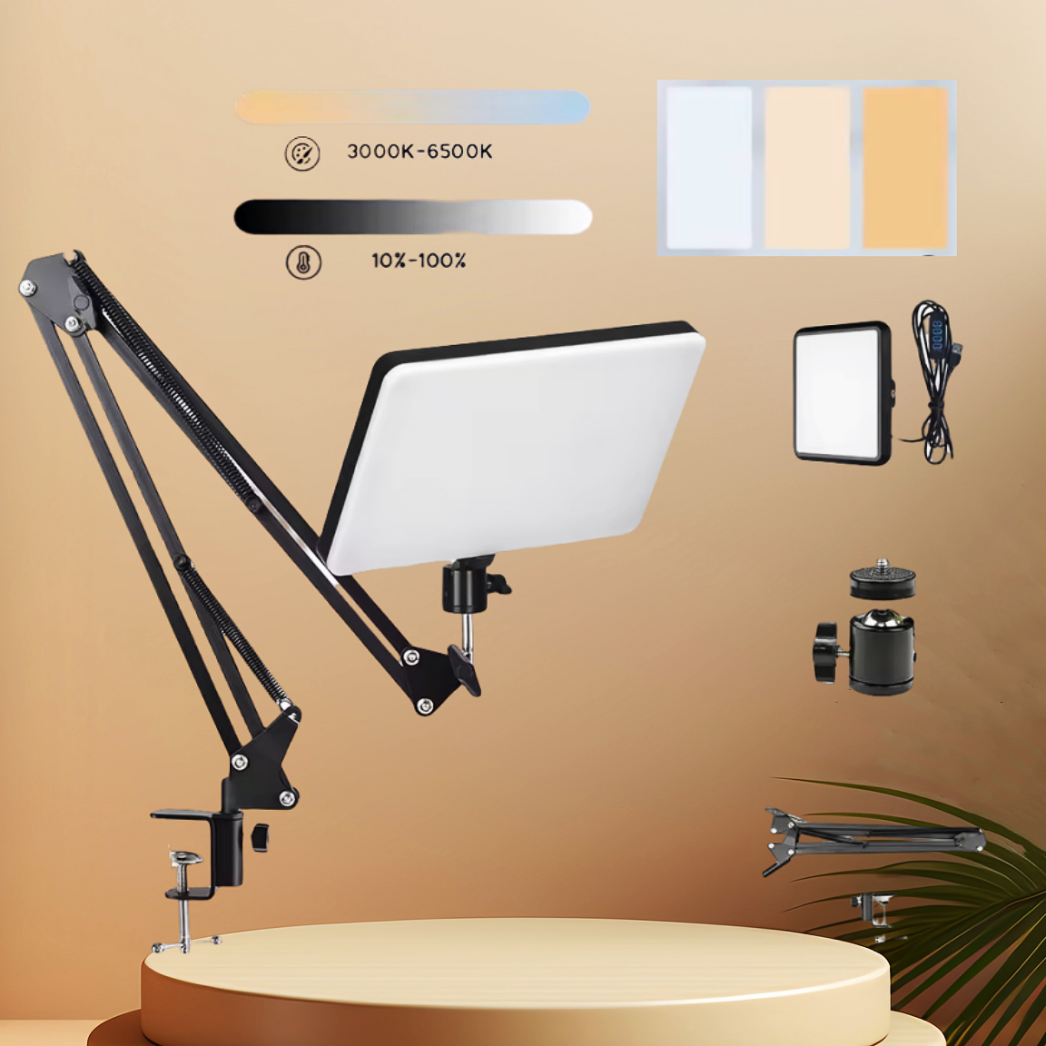 Photography Lighting Kit - 2025 LED Photography Selfie Lights Conference