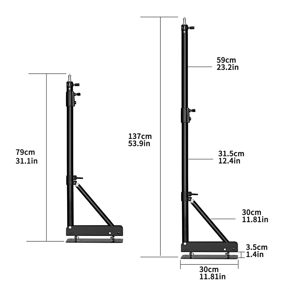 100/135/ 170cm Wall Mounting T – Photography Lighting Triangle recenzja i cena
