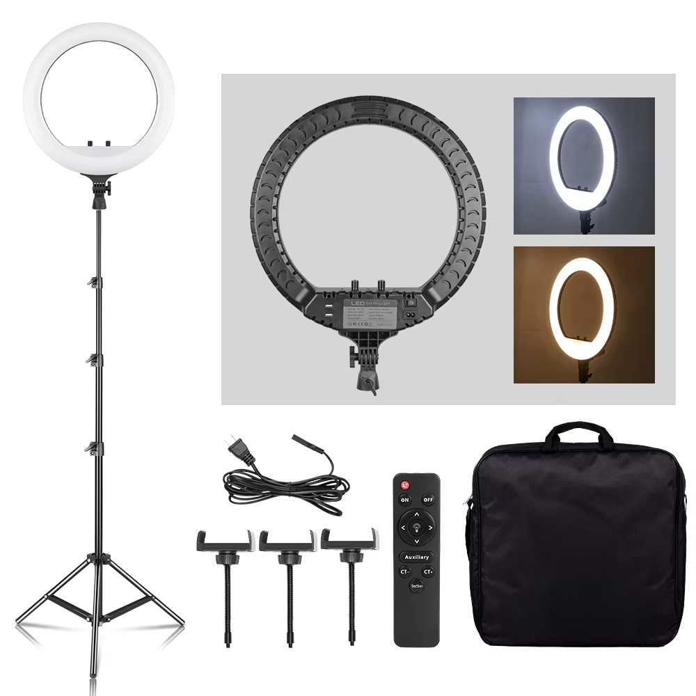 SH 18 Inch Knob Ring Light LED – Photography Lighting Overhead recenzja i cena