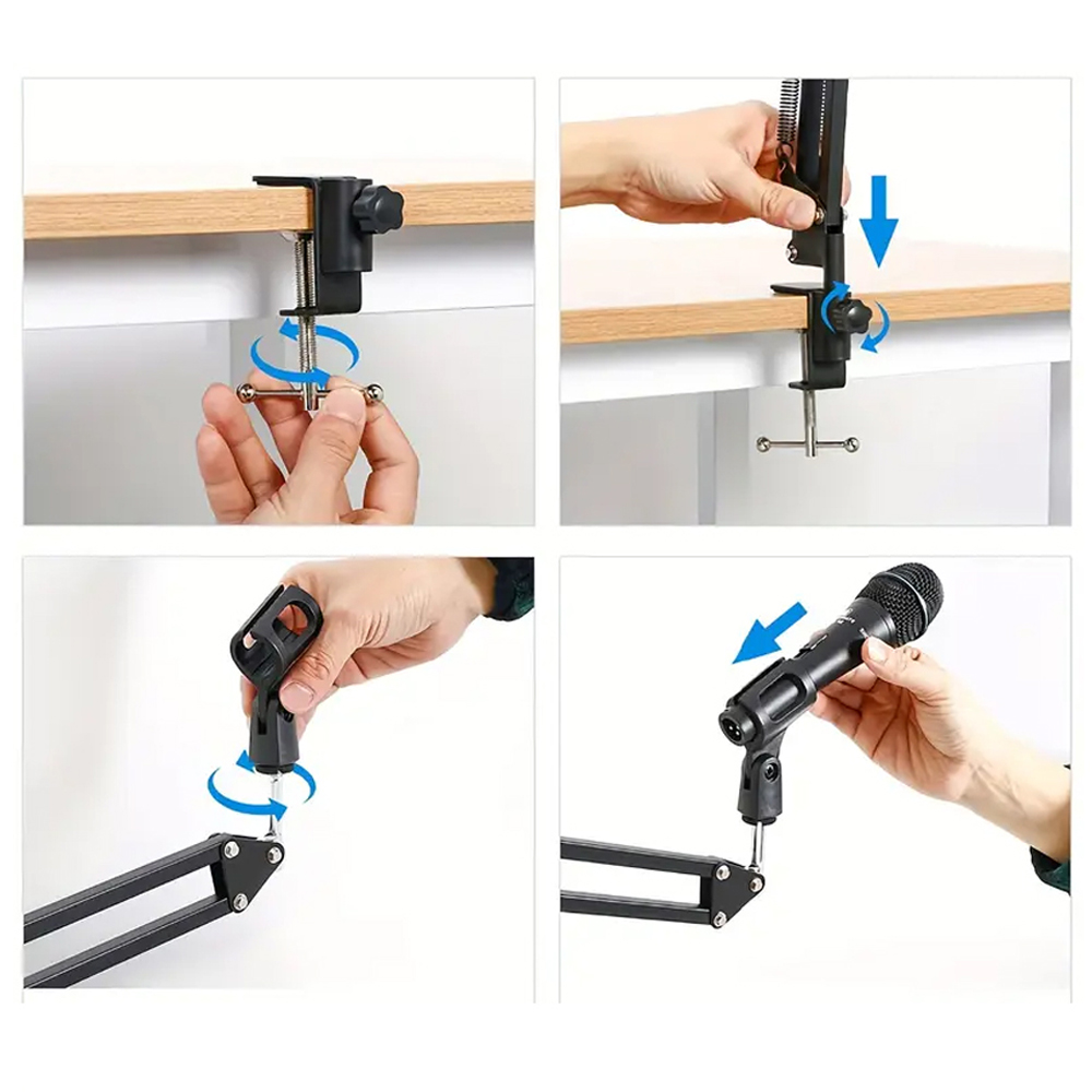 Foldable Metal Extendable Micr – Boom Arm Stand recenzja i cena