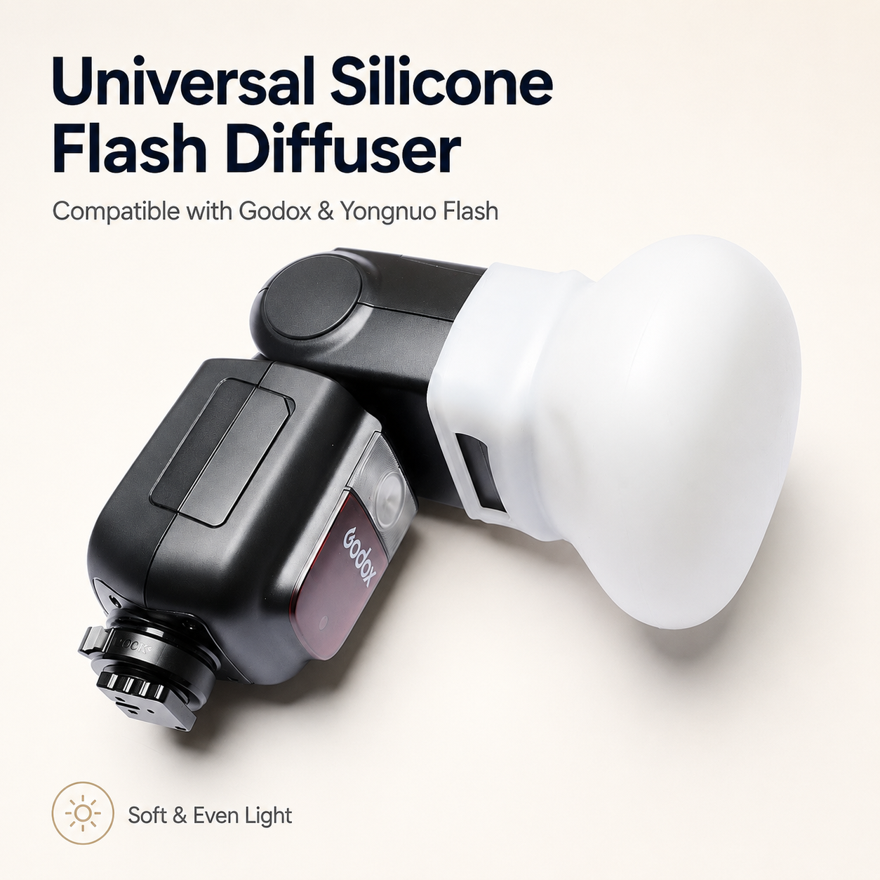 Soft Silicone Flash Light Cove – Godox Speedlite Flash recenzja i cena