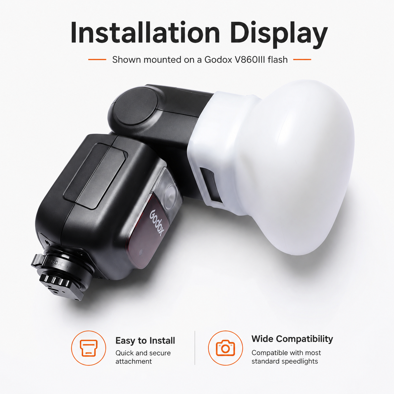 Soft Silicone Flash Light Cove – Godox Speedlite Flash recenzja i cena