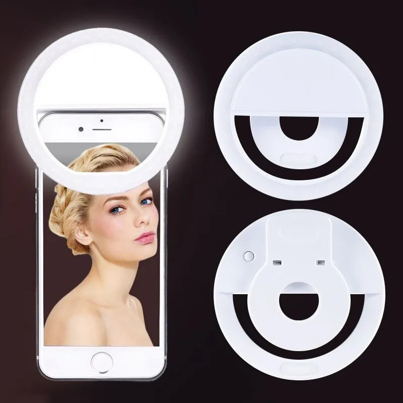 USB Rechargeable LED Selfie Ri – Photography Lighting Overhead recenzja i cena