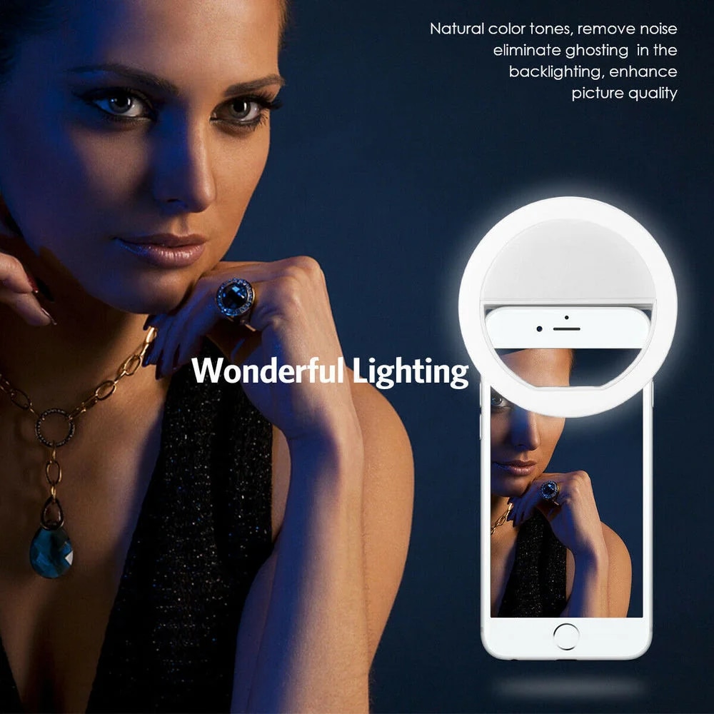 USB Rechargeable LED Selfie Ri – Photography Lighting Overhead recenzja i cena