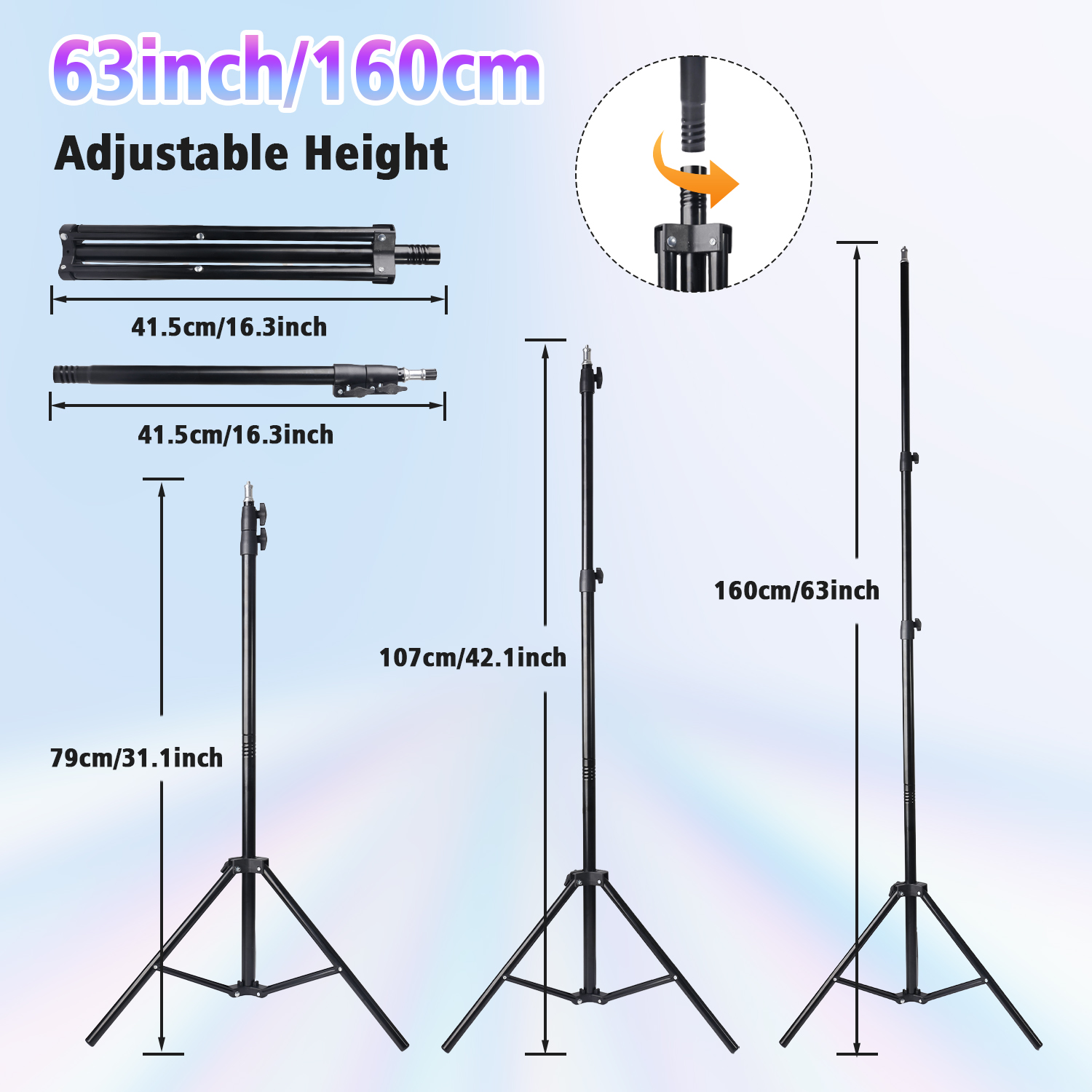 A 10 Inch Professional Selfie  – Photography Lighting Overhead recenzja i cena