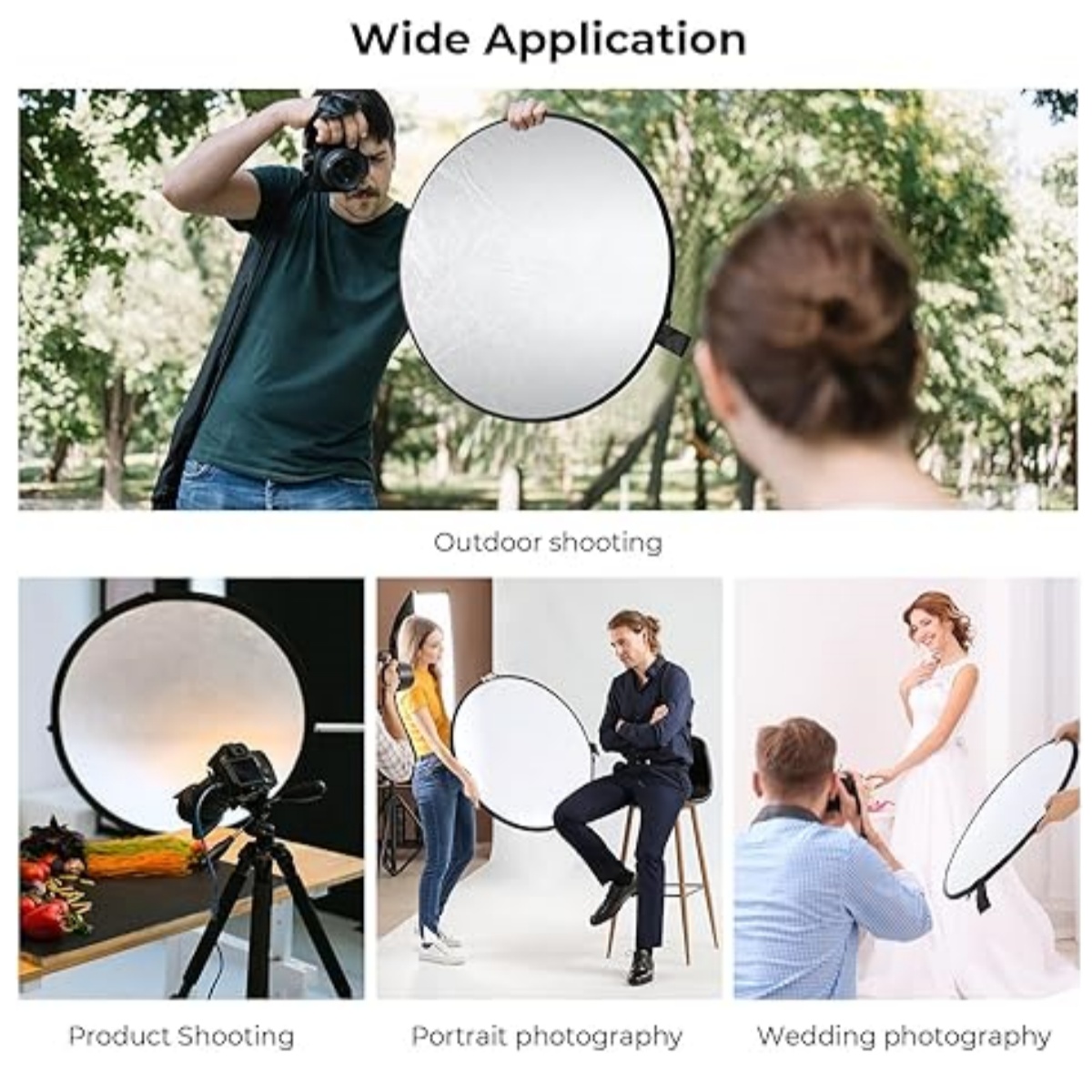 HUANYINGBJB Portable 5 in 1 Ph – Photography Lighting Reflectors recenzja i cena