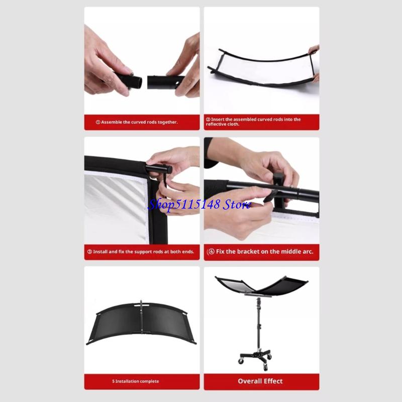 F3MA Compactly Curved Photogra – Photography Lighting Reflectors recenzja i cena