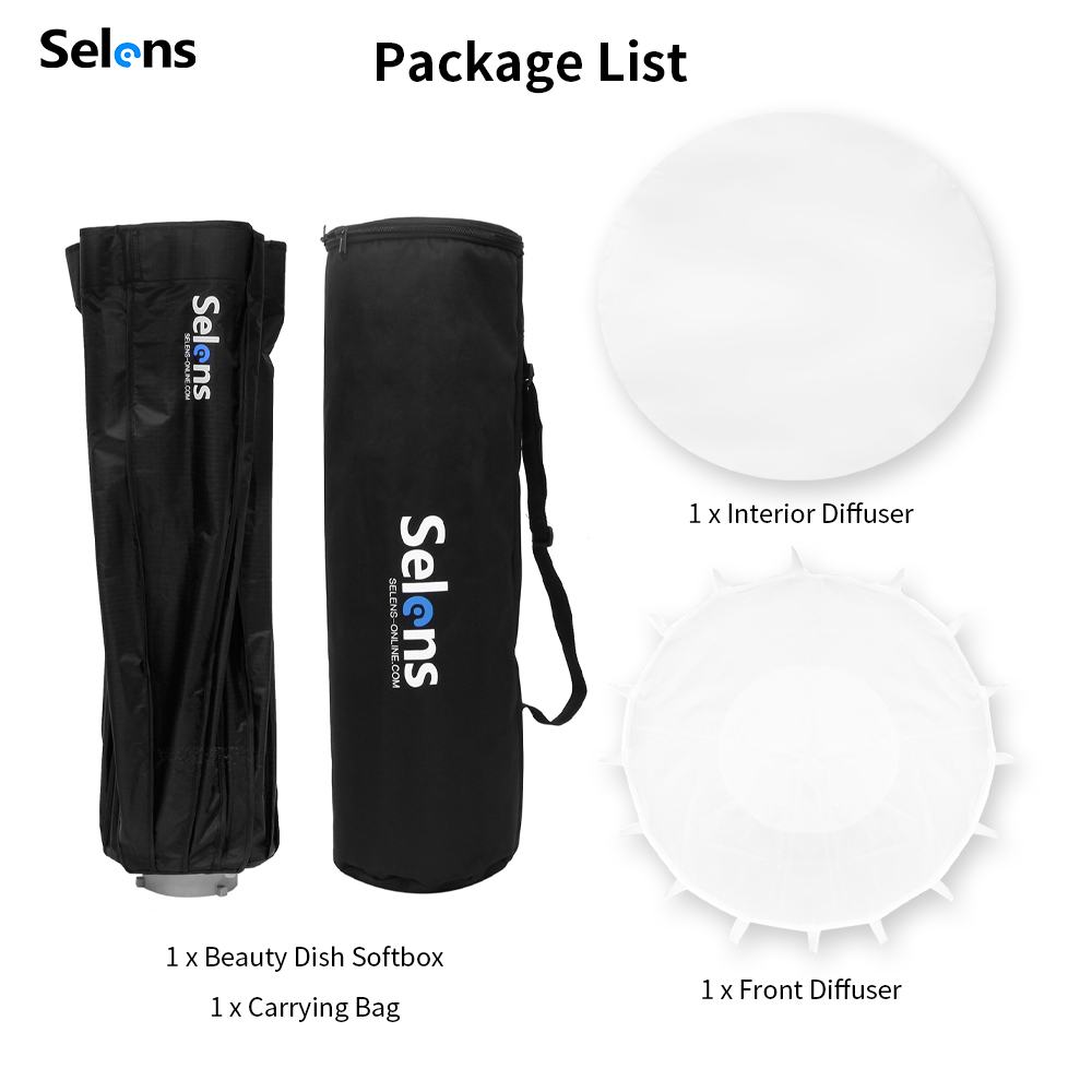 Selens 85cm Umbrella Radar Sof – Photography Lighting Umbrella recenzja i cena