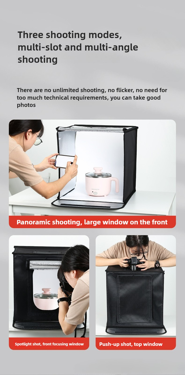 40cm Photography LED Studio Li – Photography Lighting Kit recenzja i cena