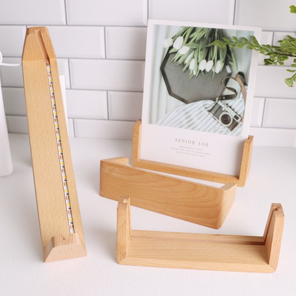 Warm Light Wooden Lighted Base – Photography Lighting Portrait recenzja i cena