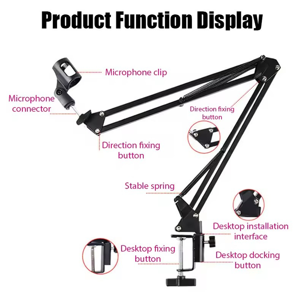 Professional Flexible Desktop  – Boom Arm Stand recenzja i cena
