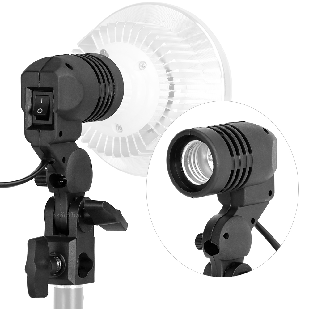 Single Head Bulb Holder E27 So – Photography Lighting Umbrella recenzja i cena