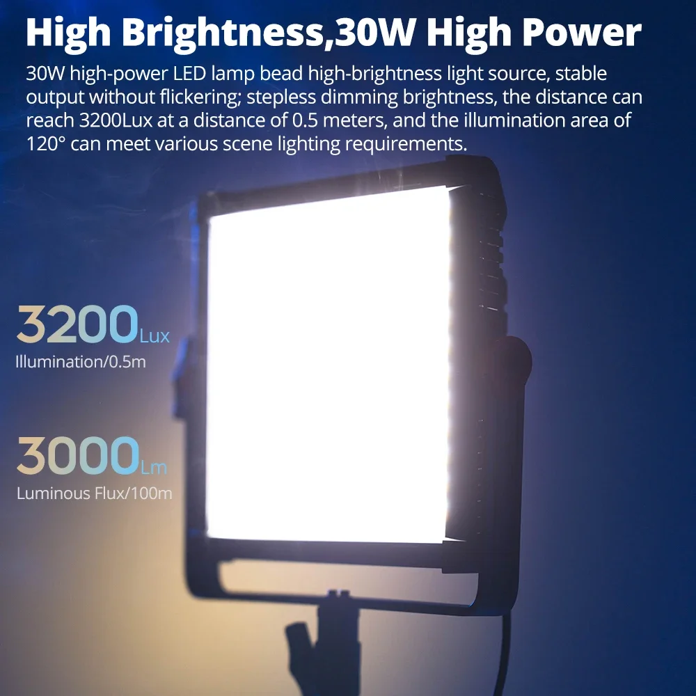 AMBITUFL P35R 30W RGB LED Vide – Photography Lighting Kit recenzja i cena