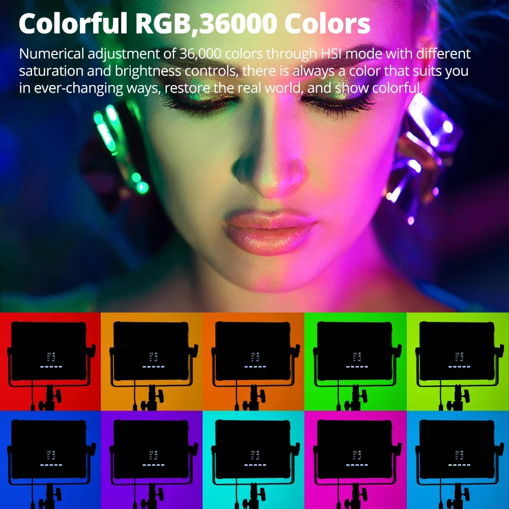 AMBITUFL P35R 30W RGB LED Vide – Photography Lighting Kit recenzja i cena