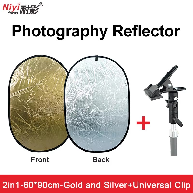 2in1 Round Portable Reflector  – Photography Lighting Reflectors recenzja i cena