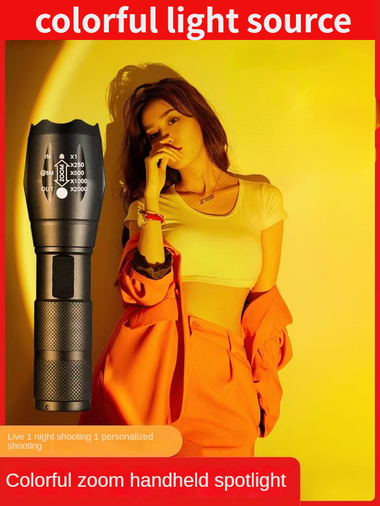 LED photography flashlight rgb – Photography Lighting Portrait recenzja i cena