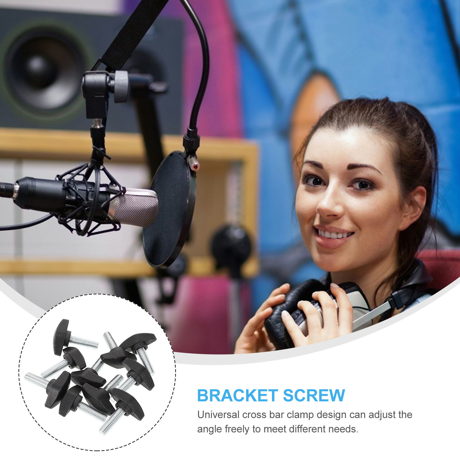 10Pcs Mic Stand Screw Set Vers – Boom Arm Stand recenzja i cena