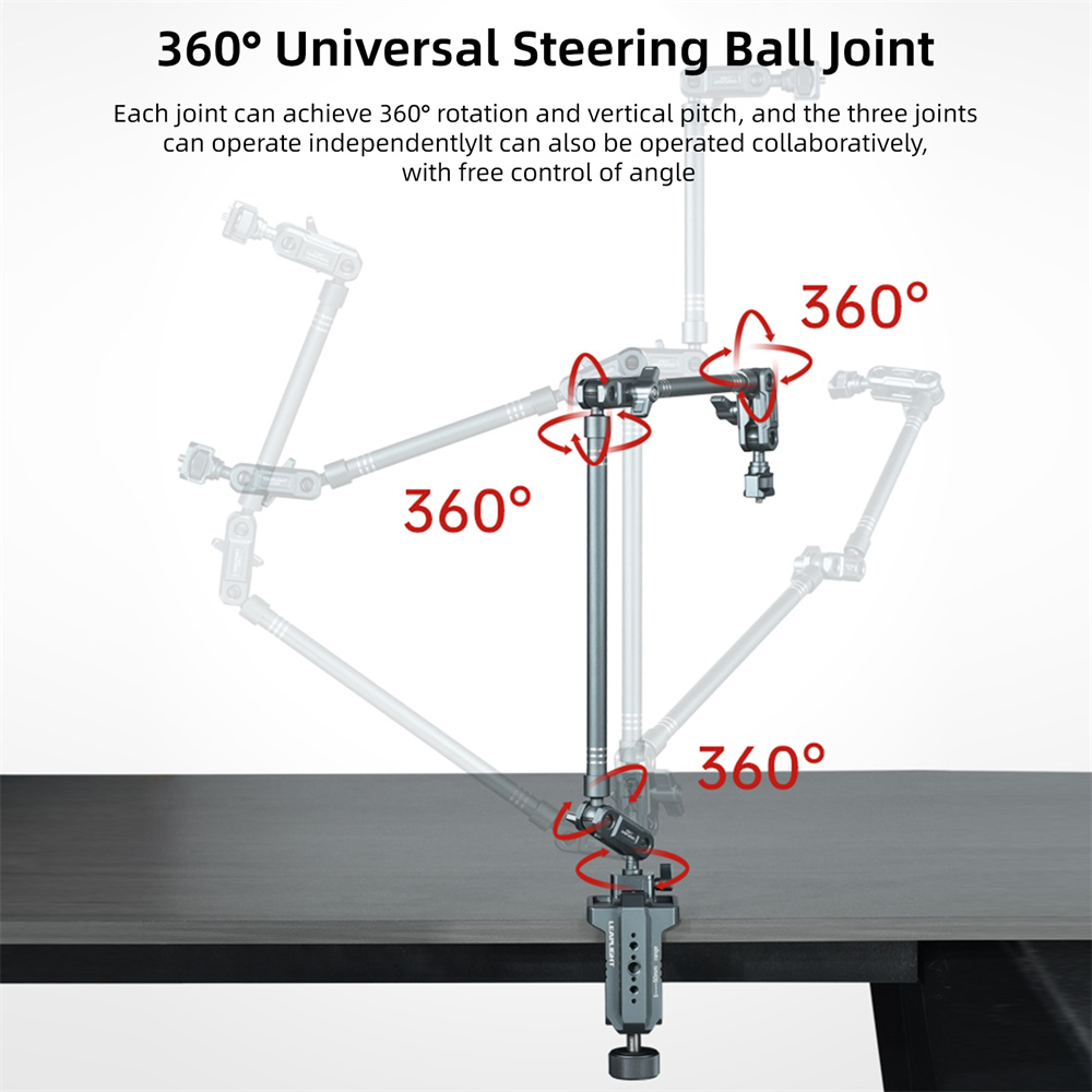 LEAPLIGHT Magic Arm w Clamp, O – Photography Lighting Overhead recenzja i cena