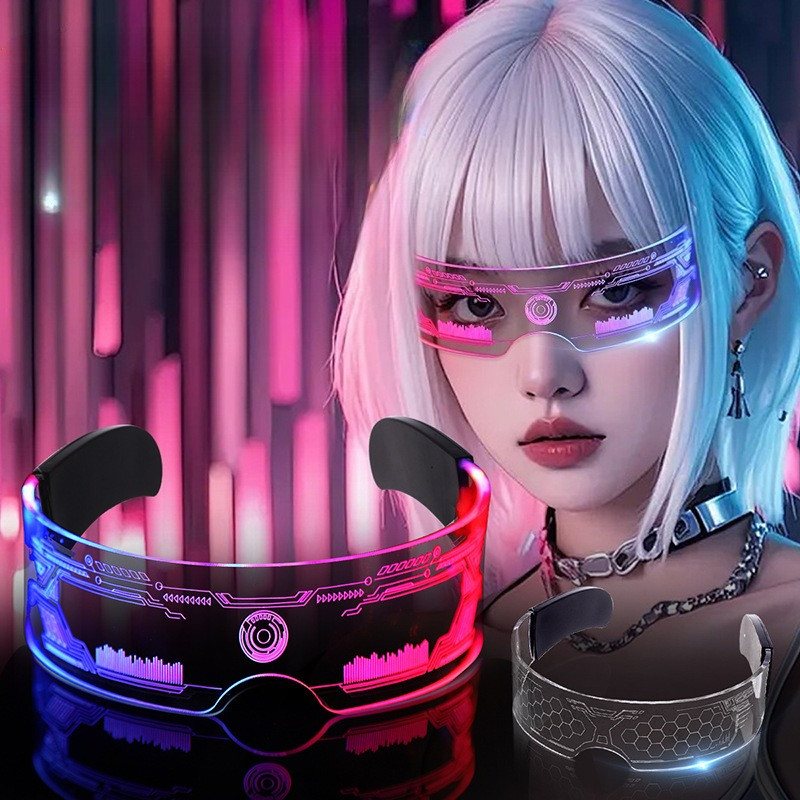 LED Glasses Cool Sci-Fi Light  – Photography Lighting Essentials recenzja i cena