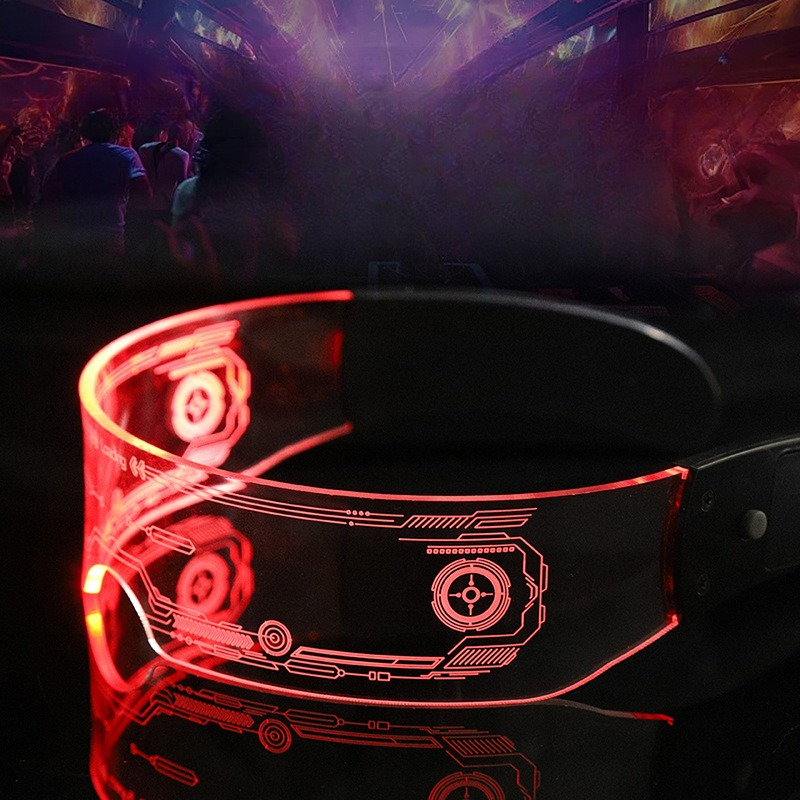 LED Glasses Cool Sci-Fi Light  – Photography Lighting Essentials recenzja i cena