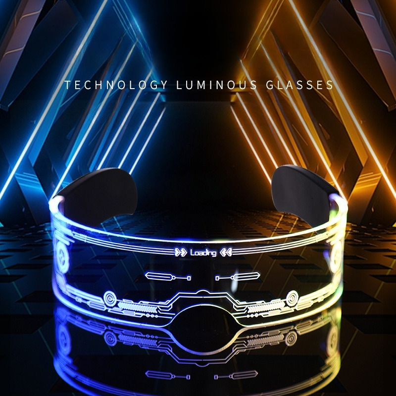 LED Glasses Cool Sci-Fi Light  – Photography Lighting Essentials recenzja i cena