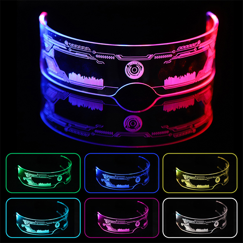 LED Glasses Cool Sci-Fi Light  – Photography Lighting Essentials recenzja i cena