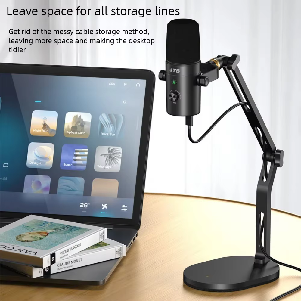 Foldable Desktop Microphone St – Boom Arm Stand recenzja i cena