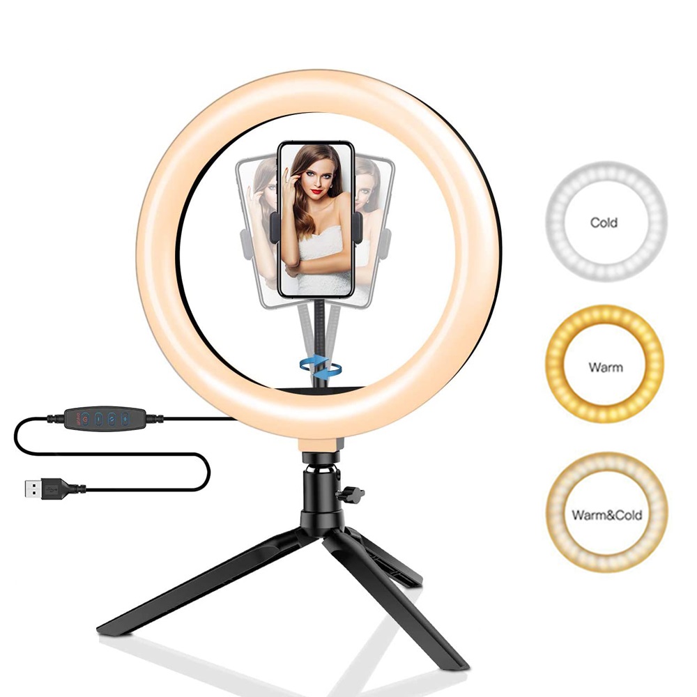 26cm 10 inch Led Ring Selfie L – Photography Lighting Kit recenzja i cena
