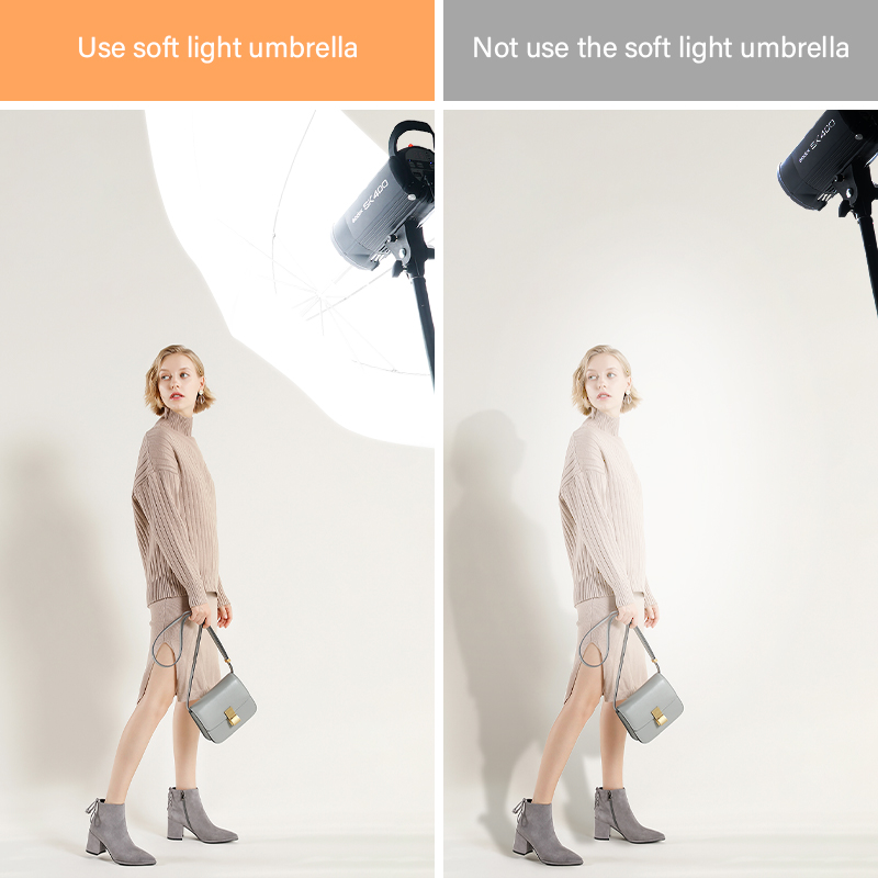 76 * 80cm X4 Transparent White – Photography Lighting Umbrella recenzja i cena