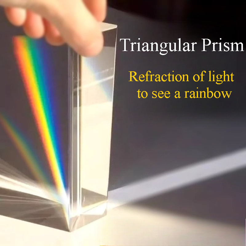 1PC Rainbow Triangular Prism K – Photography Lighting Triangle recenzja i cena