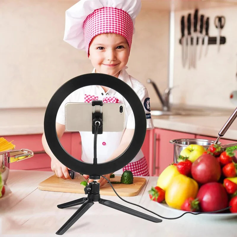 Dimmable26cm LED Ring Light Ki – Photography Lighting Kit recenzja i cena