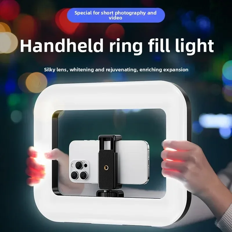 Portable Handheld Ring LED Lig – Photography Lighting Overhead recenzja i cena