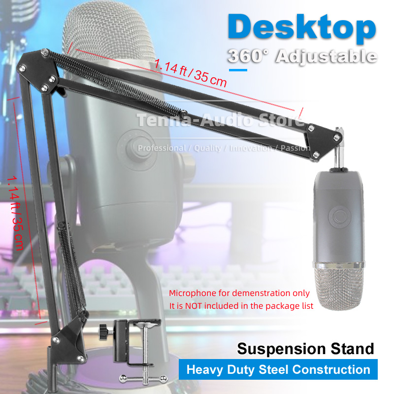Desktop Clamp Suspension Mic B – Boom Arm Stand recenzja i cena
