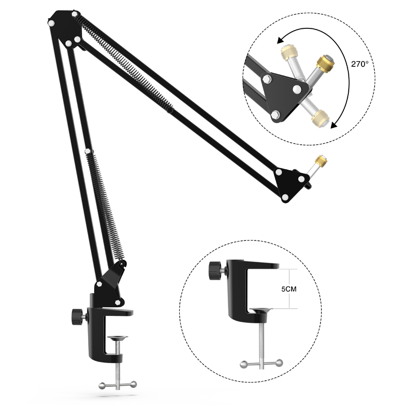 FIFINE Adjustable Microphone S – Boom Arm Stand recenzja i cena
