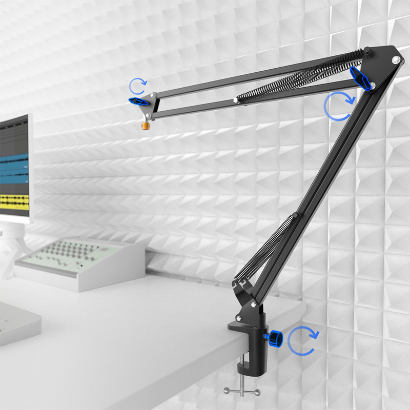 FIFINE Adjustable Microphone S – Boom Arm Stand recenzja i cena