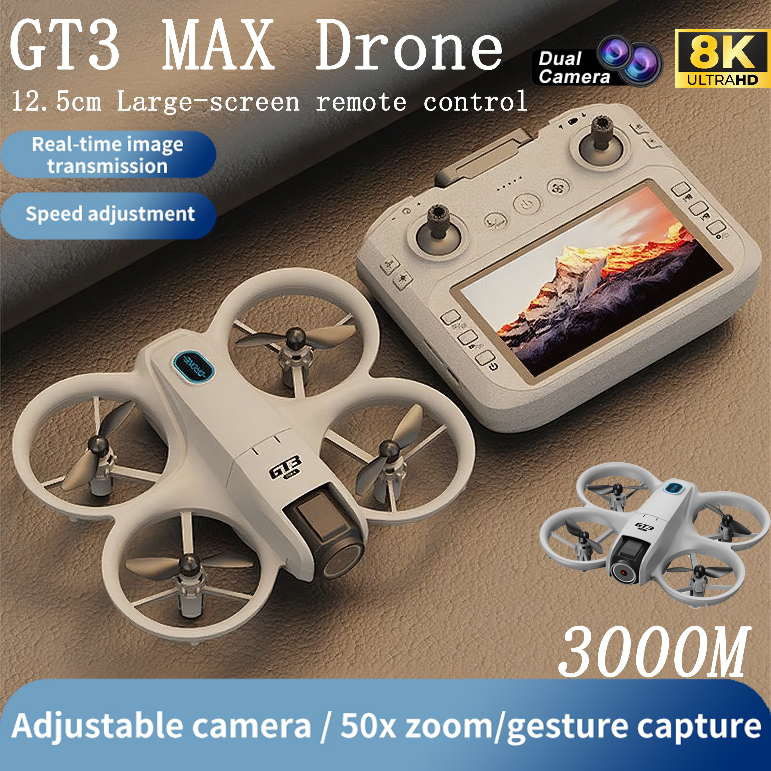 GT3 MAX Mini Drone 5G 8K GPS P – Photography Lighting For Beginners recenzja i cena