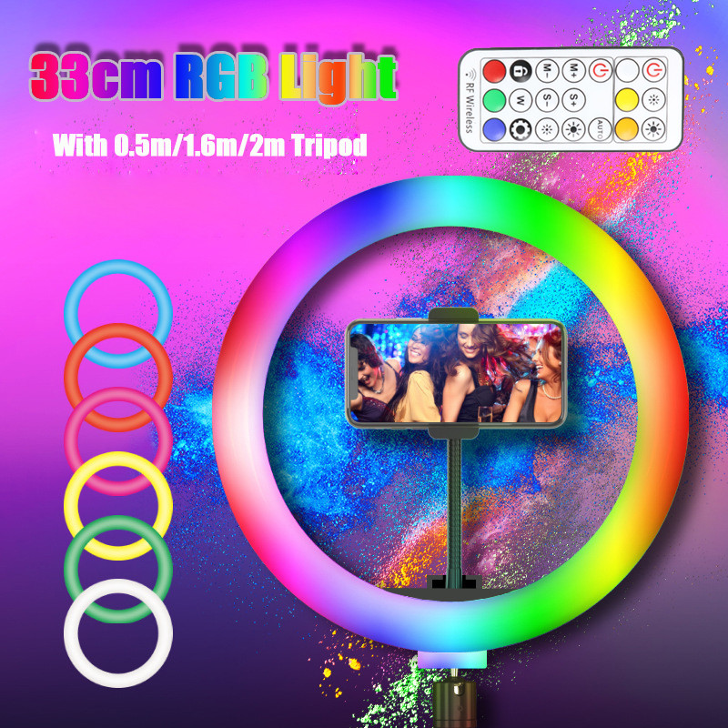 13inch RGB Led Selfie Ring Lig – Photography Lighting Overhead recenzja i cena