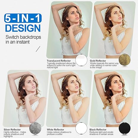 43Inch/110cm Photography Light – Photography Lighting Reflectors recenzja i cena