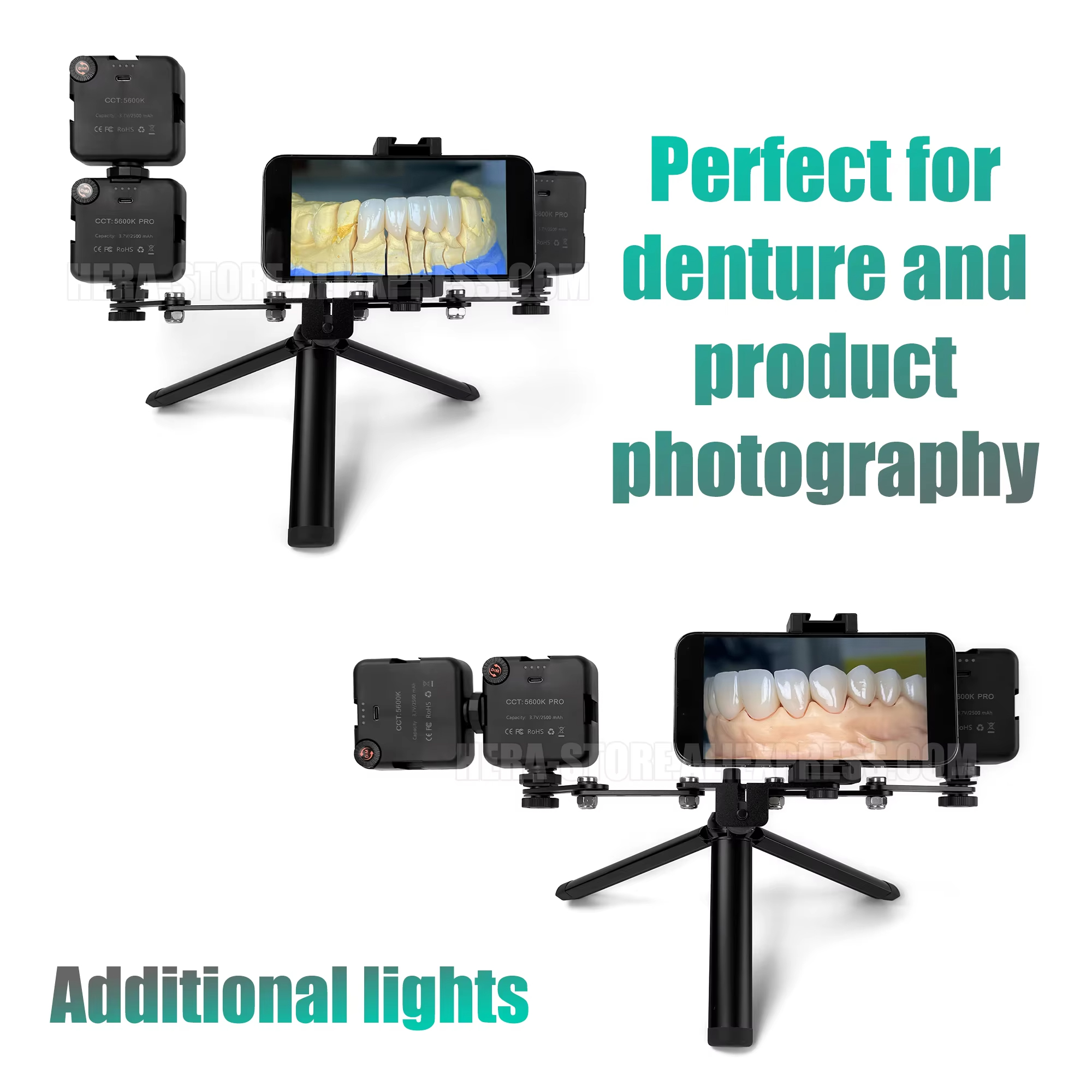 Adjustable Dental Photo Light  – Photography Lighting Essentials recenzja i cena