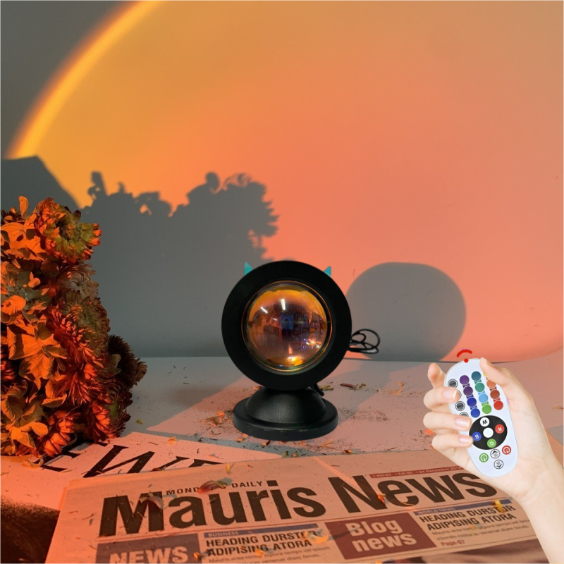 16 Colors Mini Sunset Lamp wit – Photography Lighting Essentials recenzja i cena