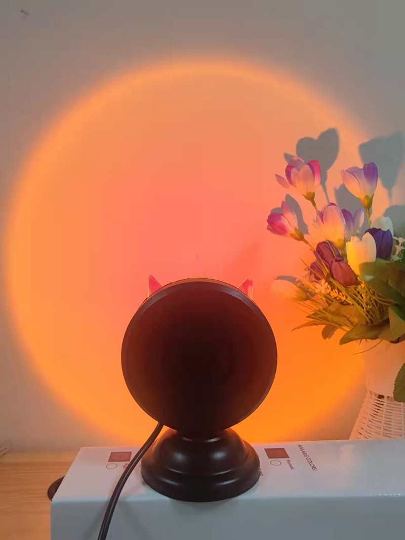 16 Colors Mini Sunset Lamp wit – Photography Lighting Essentials recenzja i cena