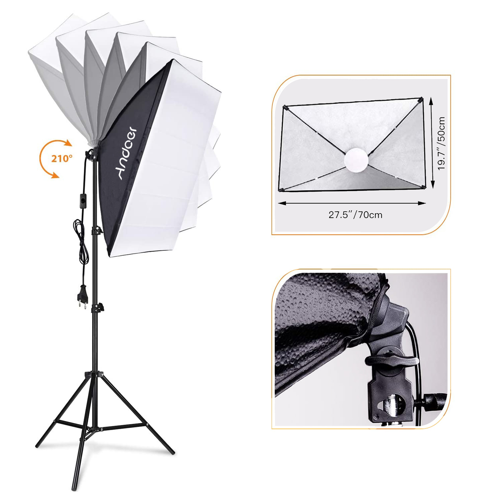Andoer Studio Photography Ligh – Photography Lighting Kit recenzja i cena