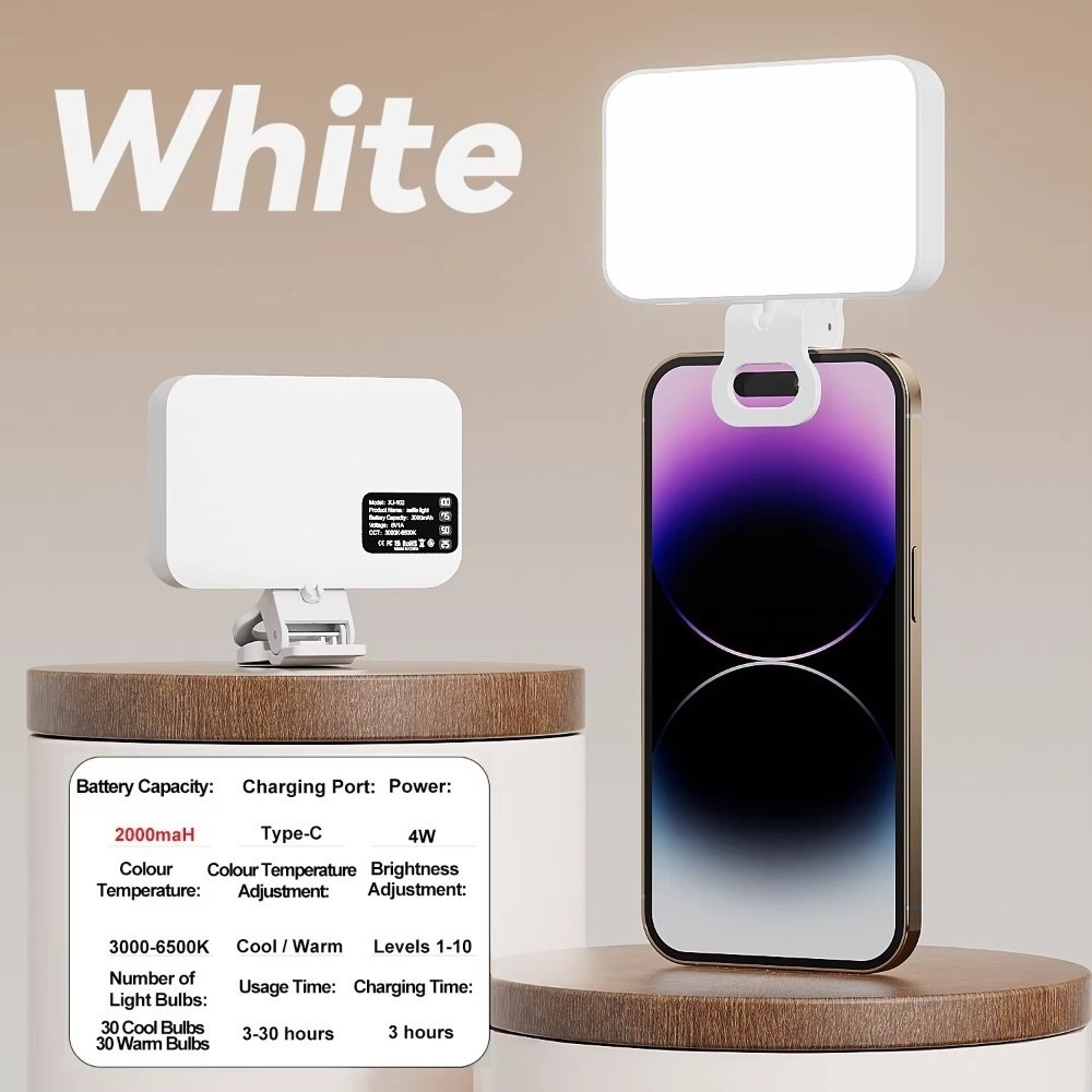 800/1000mAh LED Selfie Light U – Photography Lighting Overhead recenzja i cena