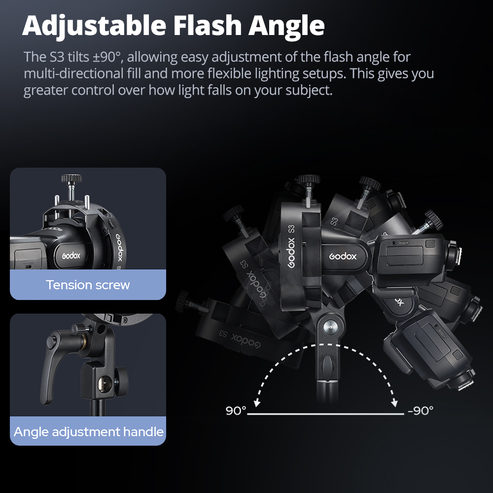 GODOX S3 Flash Bracket Speedli – Godox Speedlite Flash recenzja i cena