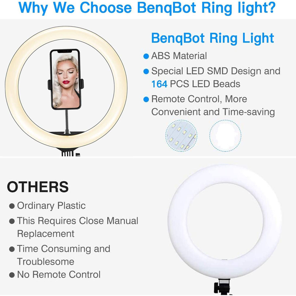 26 33CM Video Lights Dimmable  – Photography Lighting Overhead recenzja i cena