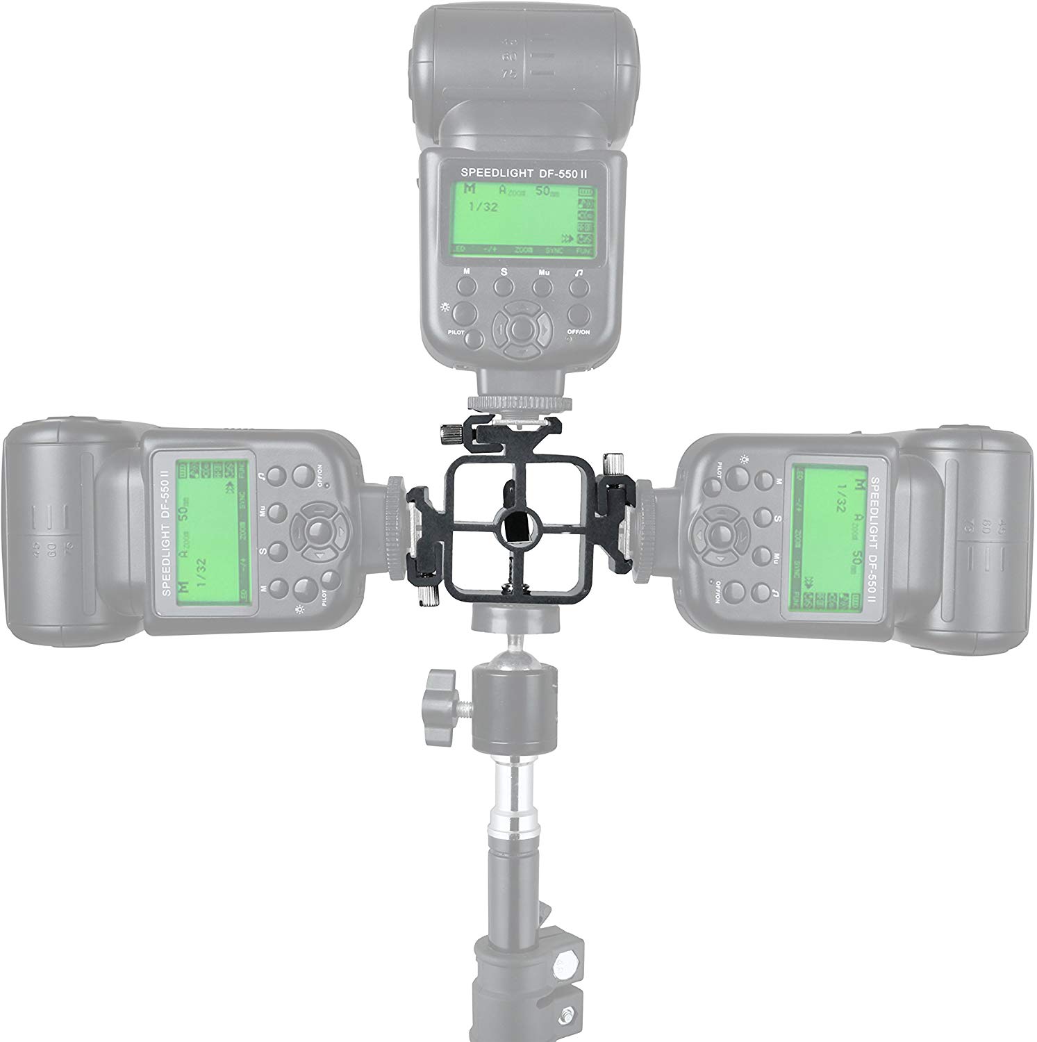 3 Triple Cold Shoe Mount Flash – Photography Lighting Umbrella recenzja i cena